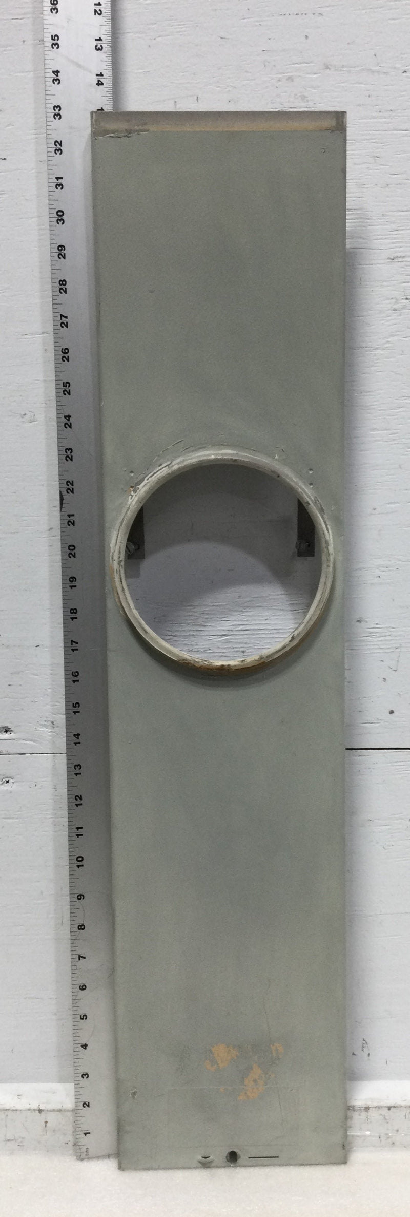 Cutler Hammer CGBT12M150S 150 Amp Meter Breaker Panel Surface Meter Cover Only 32 7/8" x 7 1/2"