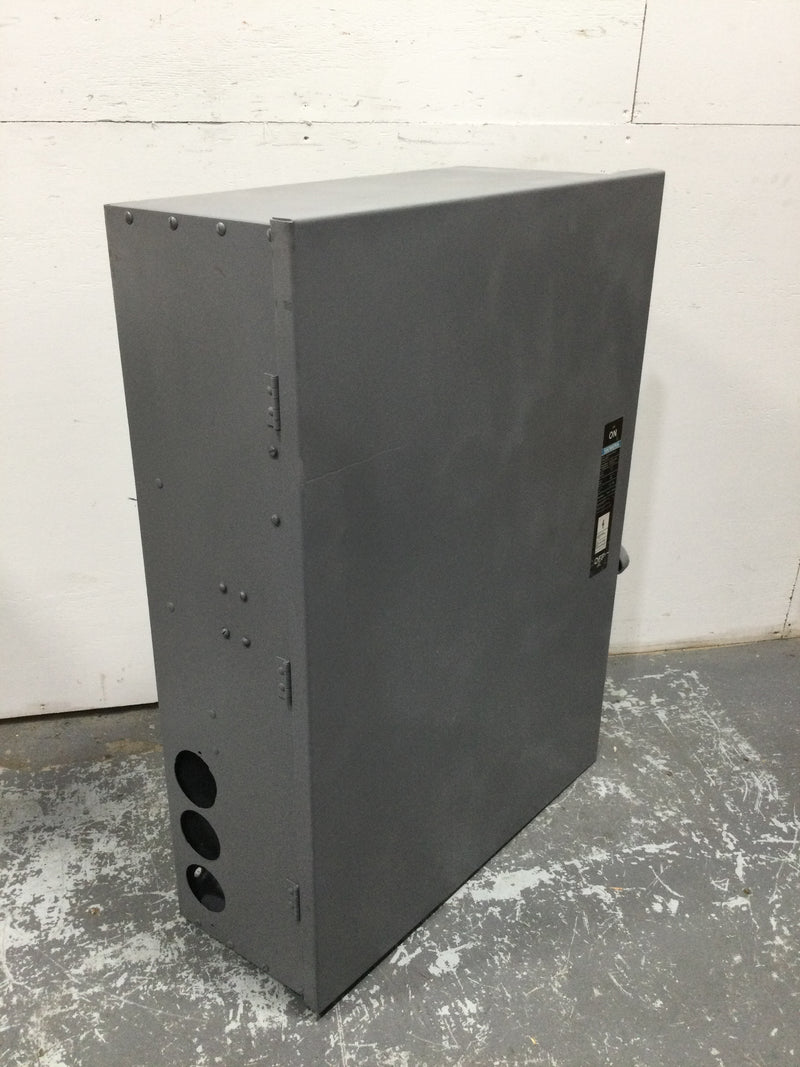 Siemens ITE Enclosed Switch Heavy Duty, F-357L Series A Type 1 Enclosure, 800 AMP, 600V