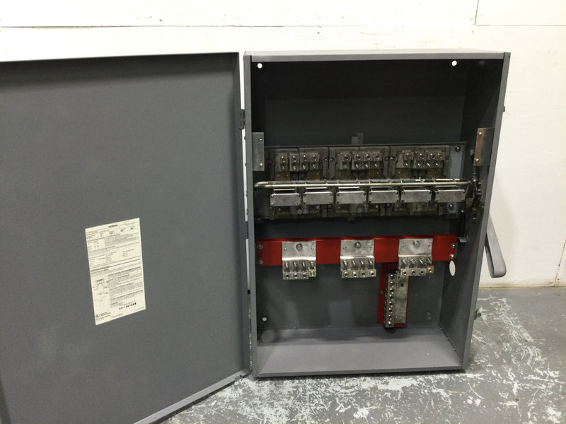 Siemens ITE Enclosed Switch Heavy Duty, F-357L Series A Type 1 Enclosure, 800 AMP, 600V