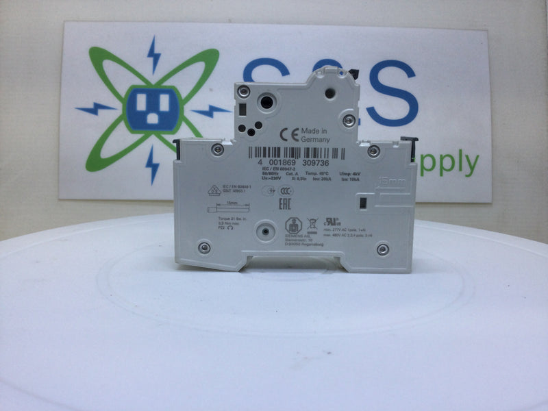 Siemens 5SY4130-7 Mini Circuit Breaker Single Pole 30 Amp 230/400 VAC