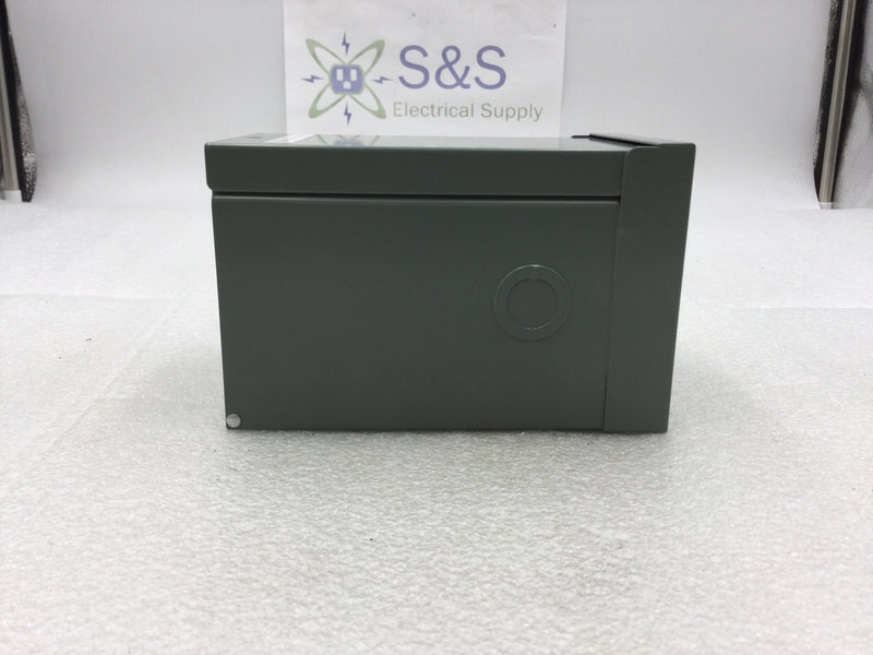 Connecticut Electric PI30 30 Amp Power Inlet Box Single Phase 120/240 VAC Nema 3R Enclosure