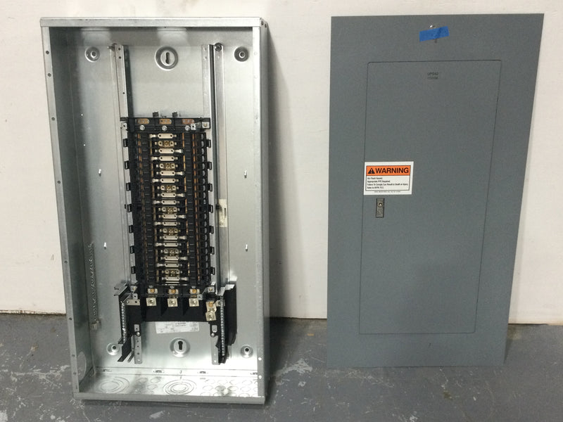 Square D NC38S with NQ442L2C 225 Amp 240v 3 Phase 4 Wire Type 1 42 Space Panelboard Enclosure 38" x 20"