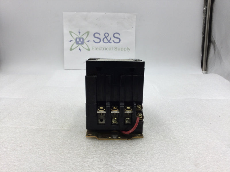 Square D 8536SBG2H20S Nema Size 0 3 Phase 200-575 VAC 3-5 HP Contactor/Starter with 120 VAC Coil