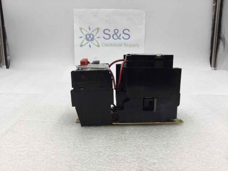 Square D 8536SBG2H20S Nema Size 0 3 Phase 200-575 VAC 3-5 HP Contactor/Starter with 120 VAC Coil