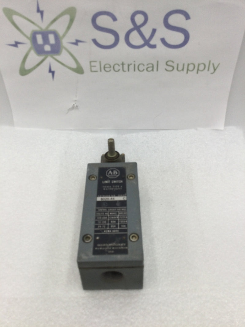 Allan Bradley 802X-A4 Series C Limit Switch, Nema Type 4 Watertight