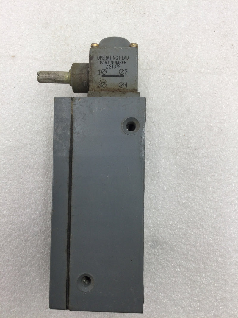 Allan Bradley 802X-A4 Series C Limit Switch, Nema Type 4 Watertight