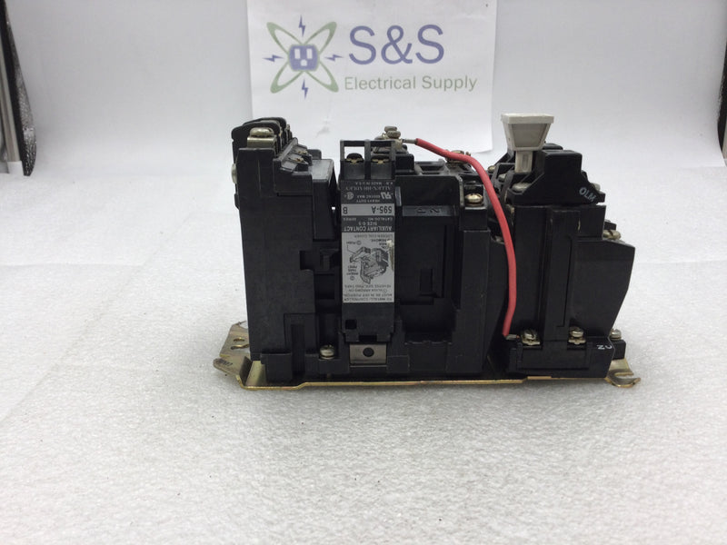 Allen-Bradley 509-AOD Starter Nema Size 0 3 Phase 18 Amp 600 VAC with Overload Relay with