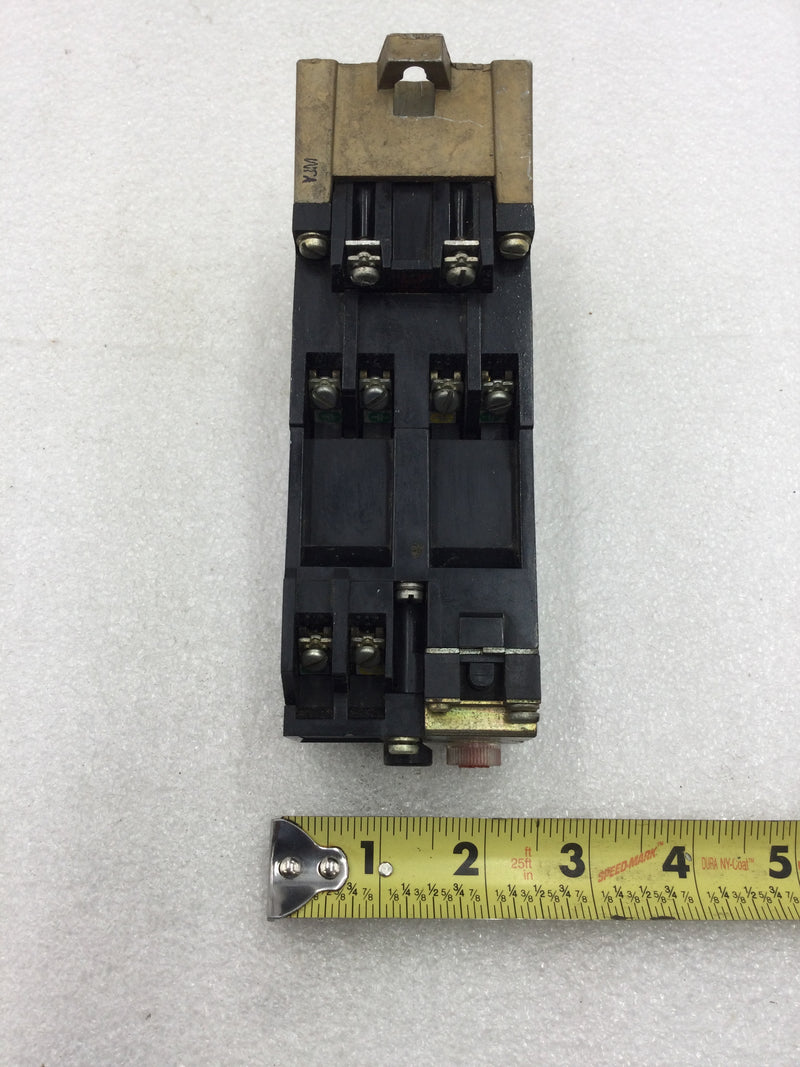 Allen-Bradley Bulletin 700-PT Series A Pneumatic Time Delay Unit with 700-P400A1 Relay Module and 120 VAC Coil