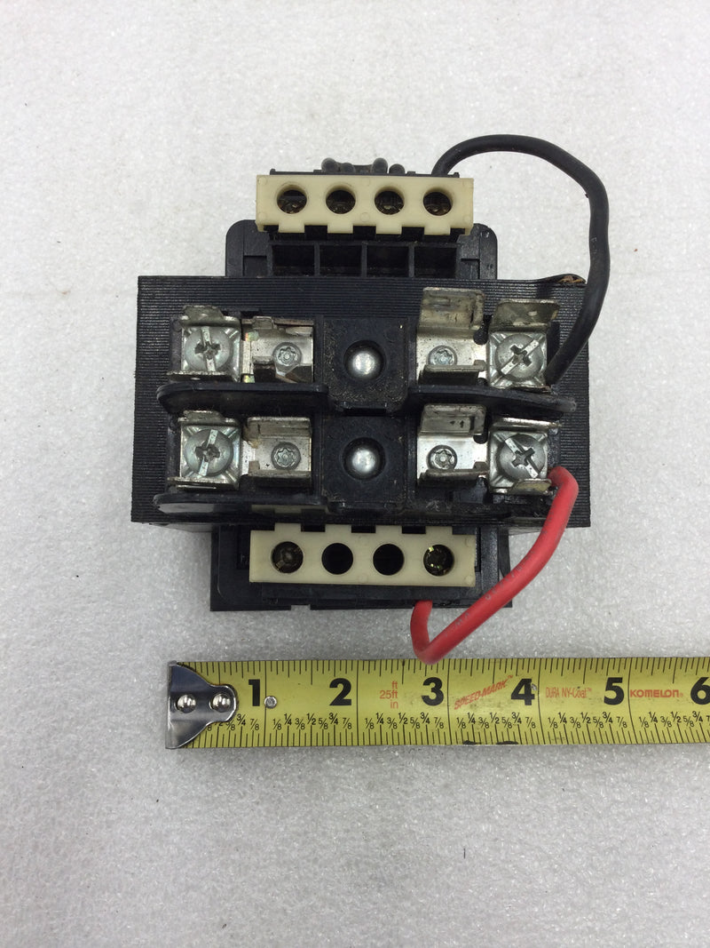 Allen-Bradley 1497-C-BASX-3-N Industrial Control Transformer Primary 240/480 VAC Secondary 110/120 VAC with Fuse Holders