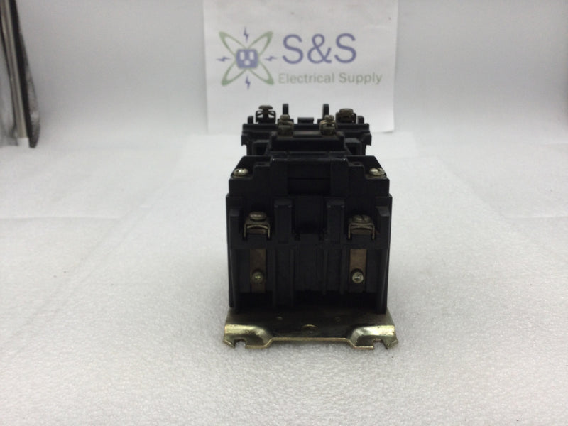 Allen-Bradley 500F-BOD920 Series B Contactor/Starter 27 Amp 2 Pole 115-575 VAC 2 to 3 HP with 120 VAC Coil