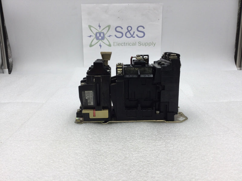 Allen-Bradley 509-AOD Starter Nema Size 0 3 Phase 18 Amp 600 VAC with Overload Relay with