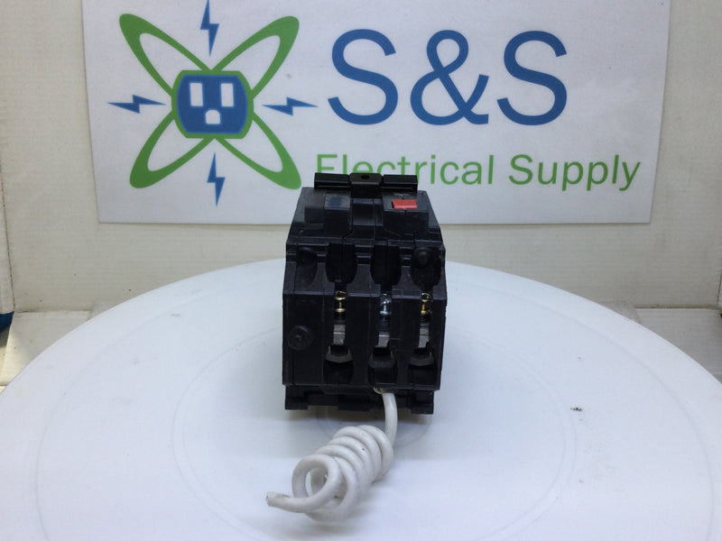 GE General Electric THQL2120GFT 20 Amp 2 Pole 120/240V Plug on Circuit Breaker