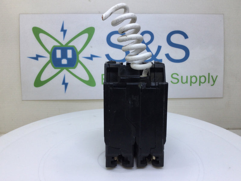 GE General Electric THQL2120GFT 20 Amp 2 Pole 120/240V Plug on Circuit Breaker