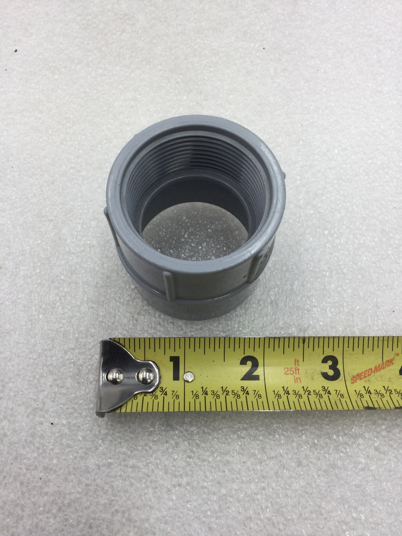 Kraloy FA12 1 1/4" PVC Threaded Female Fitting/Adapter