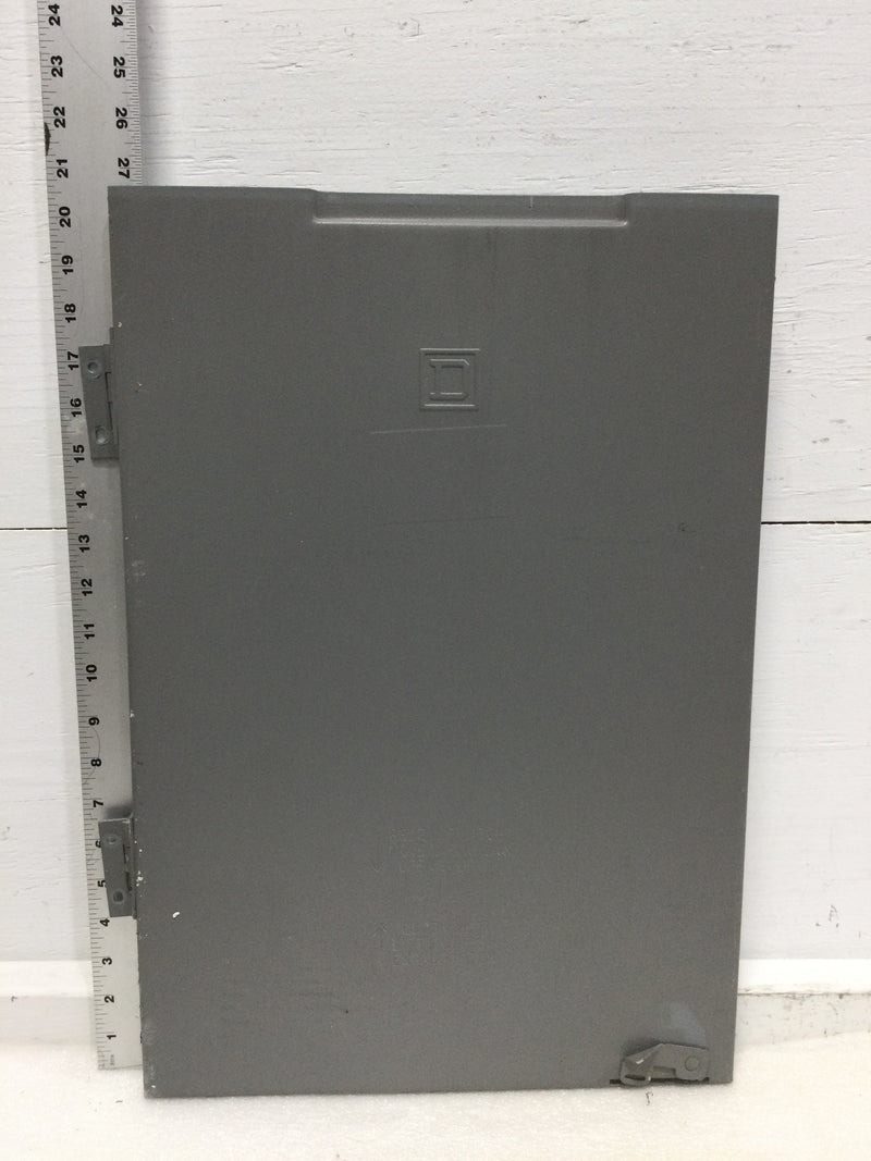 Square D QC816F150/200C 200 Amp 120/240V 1 Phase 3 Wire Type 3R HINGED DOOR/COVER ONLY 14"W x 20.5"H Series M01