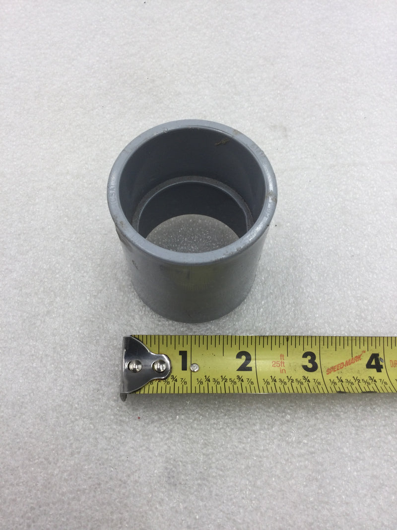 Cantex 614162 1 1/2" Schedule 40 PVC Coupling