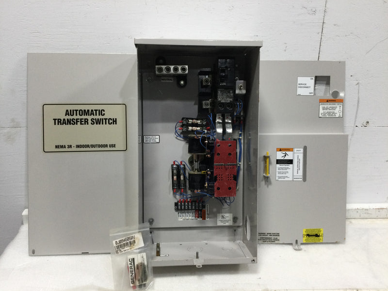 Generac Model 0049451 200 Amp 240V Automatic Transfer Switch Single Phase NEMA 3R