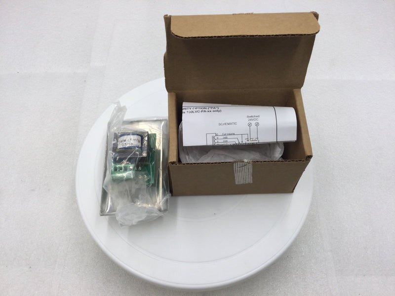 Lowell 25LVC 25W Mono Volume Control Stainless Steel Wall Plate