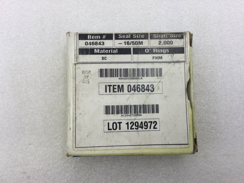 Chesterton 046843 773 O-Ring Seal Size -16/50M Shaft Size 2.000