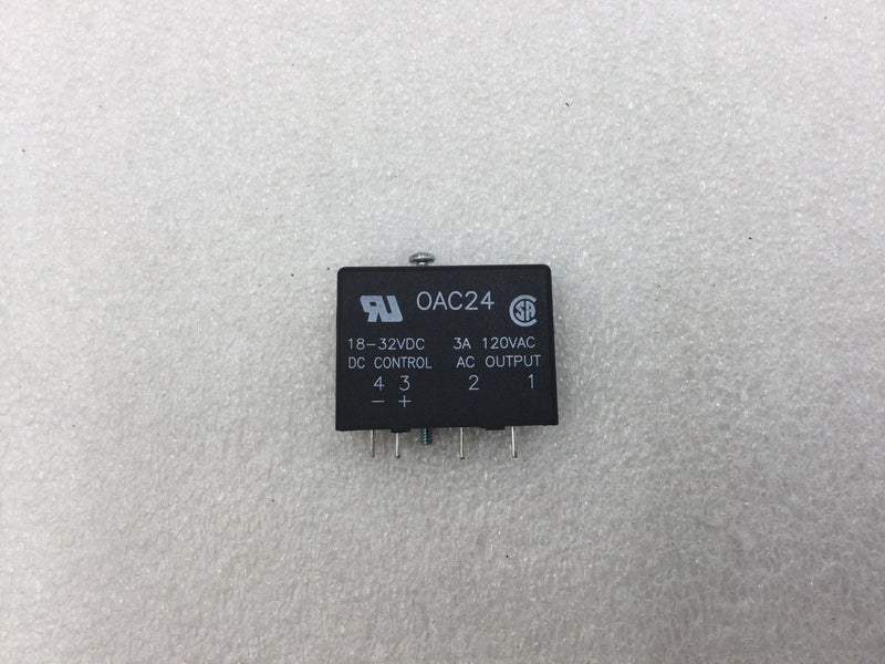 Crydom OAC24 3 Amp 18-32VDC 120VAC Output Relay Module