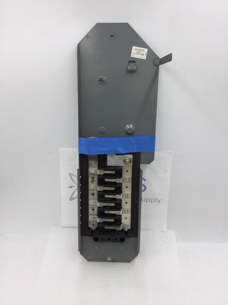 Square D QO1630MWB150T 150 Amp 8 Space/30 Circuit 120/240 VAC Load Center Guts Only 7" X 21.5"