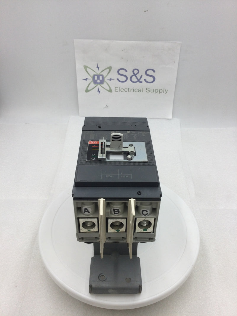 ABB 1SDA075893R1 XT4H 250 225 Amp 3 Pole Circuit Breaker