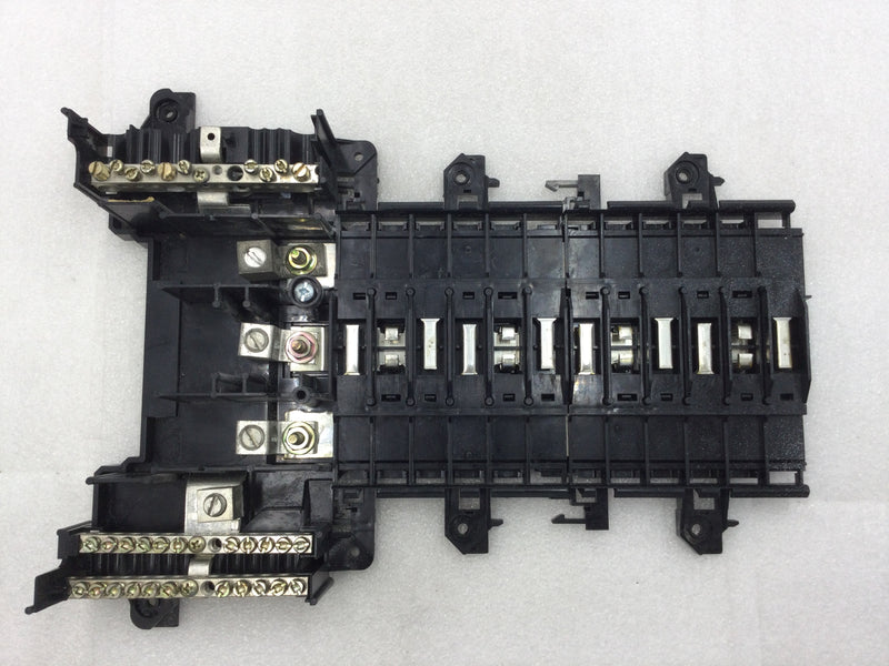 Square D QO324L125G 3 Phase 125 Amp 12 Space/24 Circuit 120/240VAC Load Center Guts Only 10" X 14"