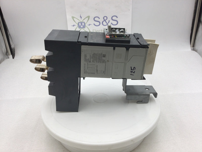 ABB XT1HU3125AYD00GXXX 125 Amp 3 Pole Circuit Breaker