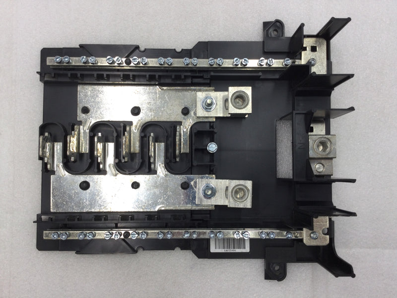 Square D HOM12L225PRB 225 Amp 6 Space/12 Circuit 120/240 VAC Load Center Guts Only 10" X 12"