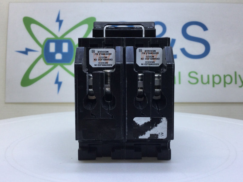 Square-D HOMT215215 15 Amp 2X2 Pole 120/240V Quad Tandem Circuit Breaker