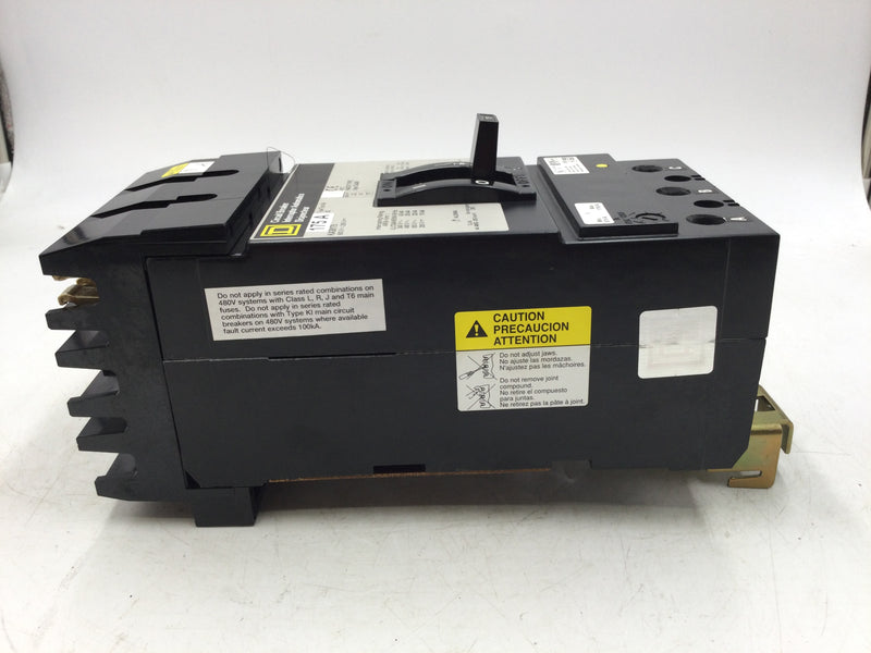 Square D KA36175 175 Amp 3 Pole 600V Circuit Breaker