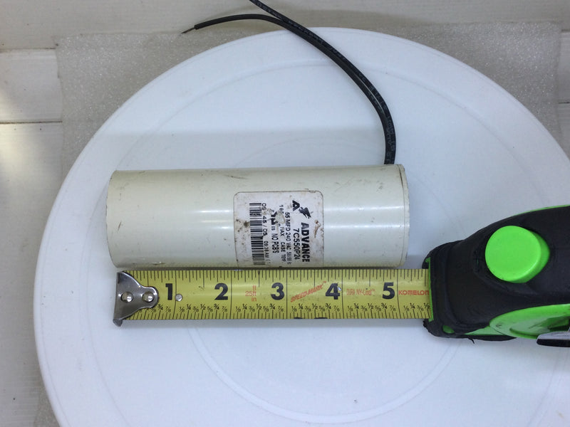 Advance Transformer Co. 7C550P24 55MFD 240VAC 50/60Hz Capacitor