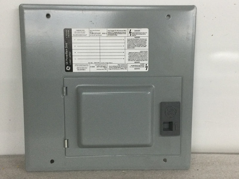 GE PowerMark Gold TLM812FCUDP MOD 2 Type 1 8/16 Space Indoor Load Center- Cover Only 12 3/8" x 12 5/8"