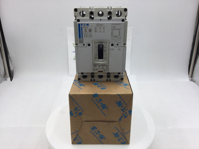 Eaton PDG23M0015TFFL 15 Amp 3 Pole 65kA/480V Circuit Breaker