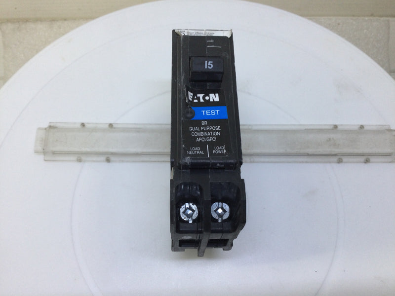 Eaton Cutler-Hammer BRP115DF 15A Dual Function Breaker (AFCI/GFCI)