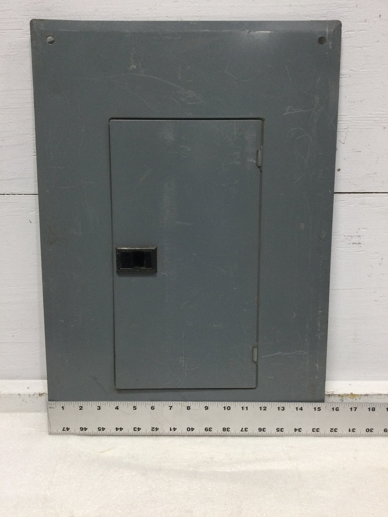 Square D HOMC12-24M125T Panel Cover/Door Only with Main 12 Space 125 Amp 22 1/4" x 15 1/2"