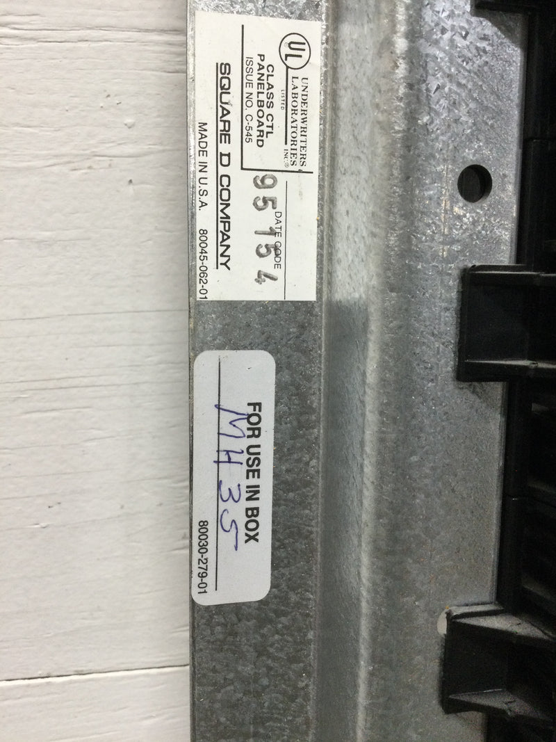 Square D Schneider NQOD442L225 Ser. E2, Panelboard interior, NQ, main lugs, 225A, Cu bus, 42 pole spaces, 3 phase, 4 wire, 240VAC, 48VDC with Deadfront