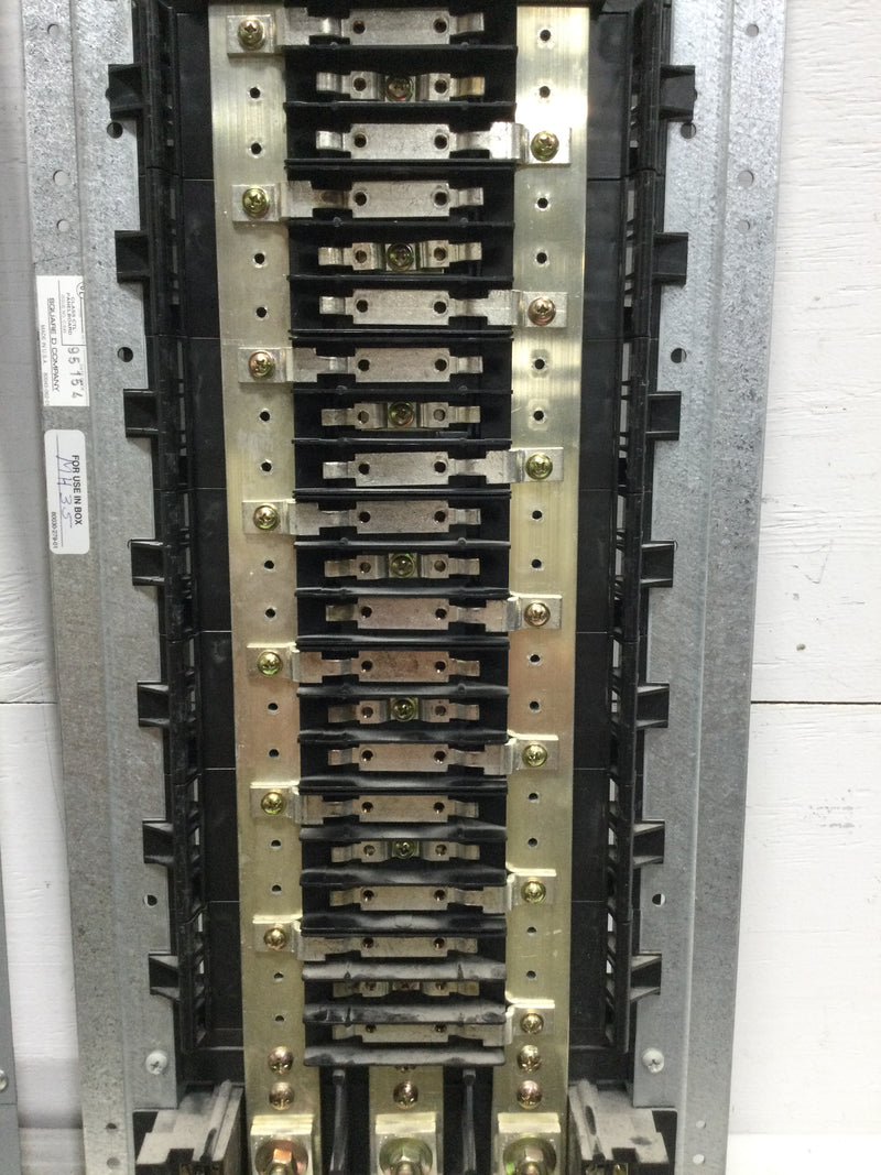 Square D Schneider NQOD442L225 Ser. E2, Panelboard interior, NQ, main lugs, 225A, Cu bus, 42 pole spaces, 3 phase, 4 wire, 240VAC, 48VDC with Deadfront