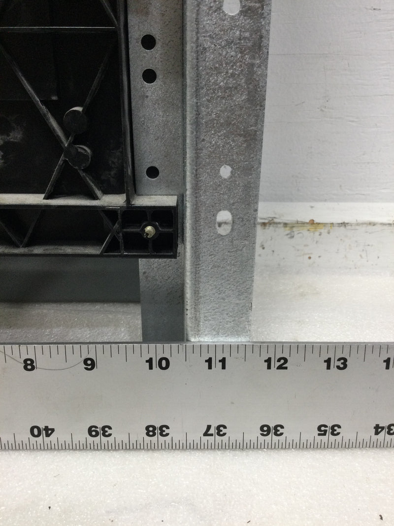 Square D Schneider NQOD442L225 Ser. E2, Panelboard interior, NQ, main lugs, 225A, Cu bus, 42 pole spaces, 3 phase, 4 wire, 240VAC, 48VDC with Deadfront