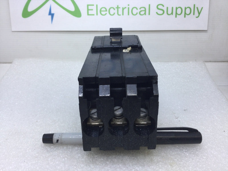 Square D Q1B370 3 Pole 70 Amp 240 Volt Plug In Circuit Breaker - Long Foot