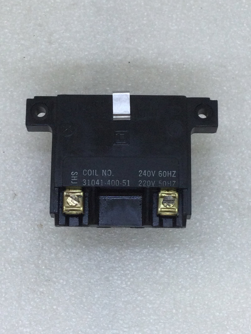 Square D 31041-400-51 Starter Coil 240 VAC 60 Hz and 220 VAC 50 Hz