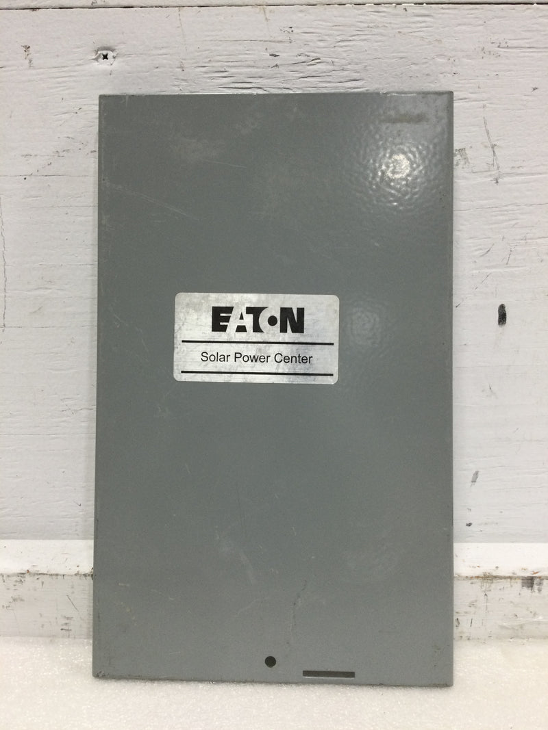 Eaton Solar Power Center Panel Board Cover Only 11 1/2" x 7"