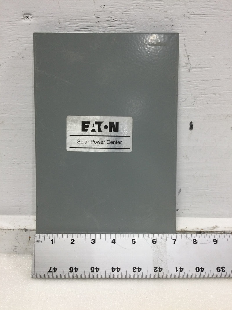 Eaton Solar Power Center Panel Board Cover Only 11 1/2" x 7"