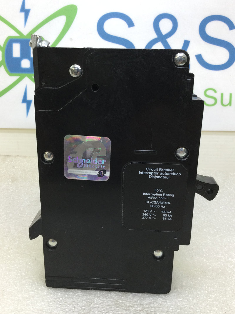 Square D EJB14050 Single Pole 50 Amp 277V Circuit Breaker