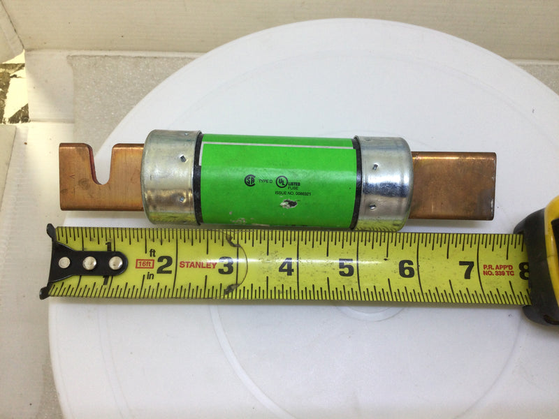 Fusetron/Bussman FRN-R-200 200 Amp 250V Energy Efficient Dual Element Time Delay Fuse Class RK5