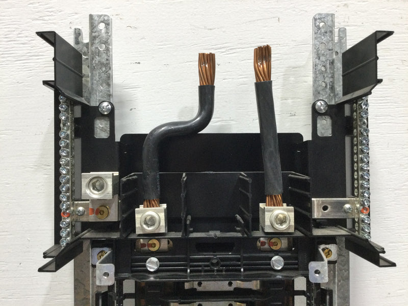 Square D NQOB/NQOD 225 Amp 42-Space 3 Phase Panelboard Guts Only 11.5" x 34"