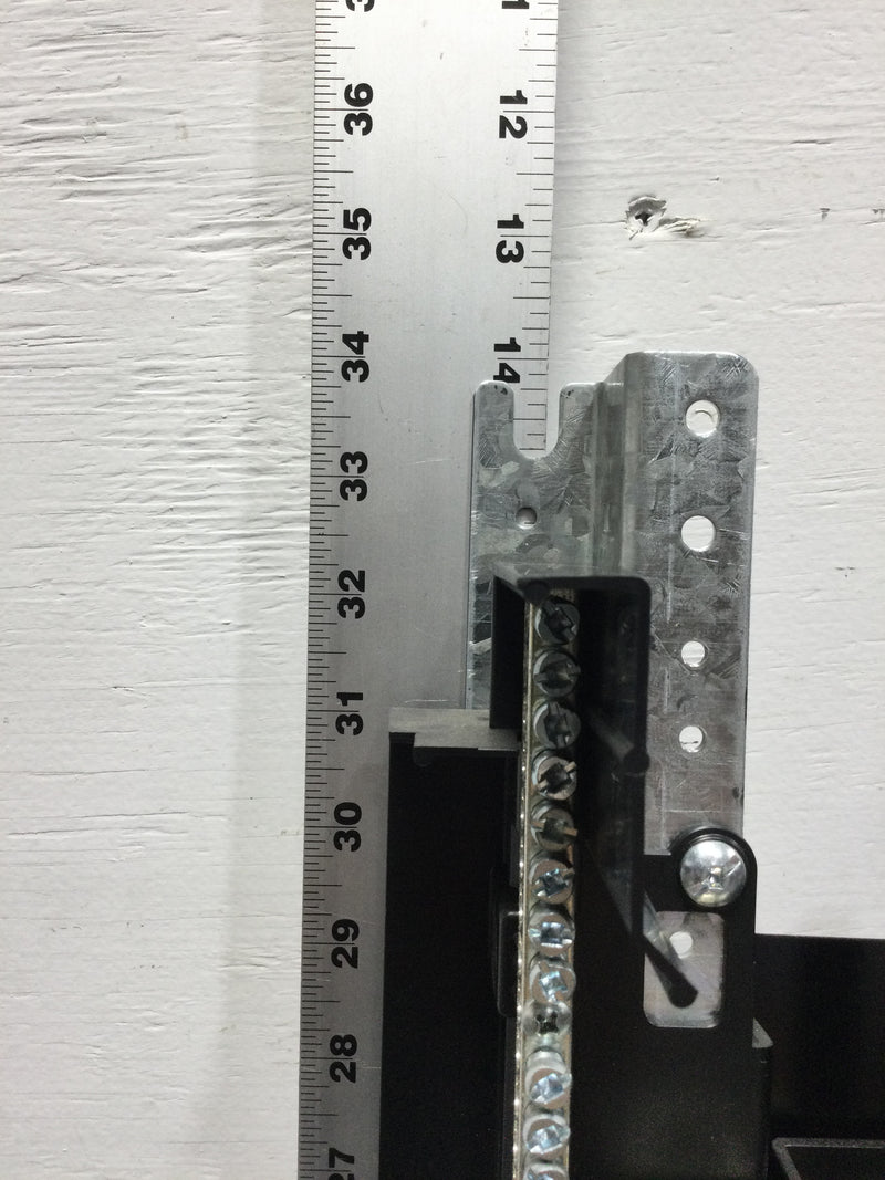 Square D NQOB/NQOD 225 Amp 42-Space 3 Phase Panelboard Guts Only 11.5" x 34"