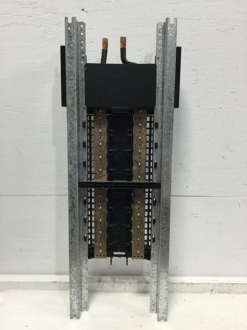 Square D NQOB/NQOD 225 Amp 42-Space 3 Phase Panelboard Guts Only 11.5" x 34"