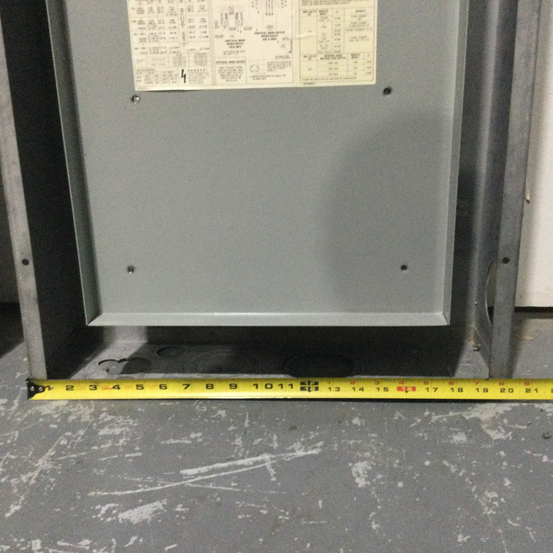 GE General Electric AQF3422SB 225 Amp 208Y/120 3 Phase 4 Wire 42 Space Panelboard 49" x 20"