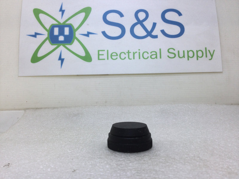 Westinghouse 314C245G01 Flush Pushbutton Dust Tight Cap in Black